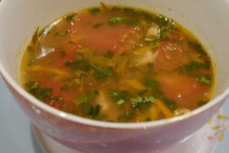 Рецепт куриный супчик с перловкой