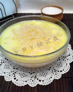 Молочный суп с макаронами