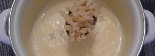 молочный суп с макаронами. Шаг 5