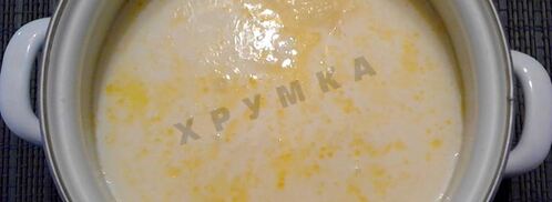 молочный суп с рисом. Шаг 5