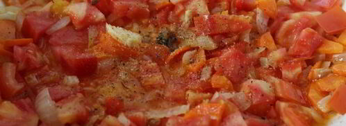 мясной суп с нутом и помидорами. Шаг 5