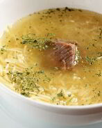 Мясной суп с вермишелью