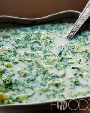 Окрошка на айране