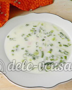 Окрошка на минералке