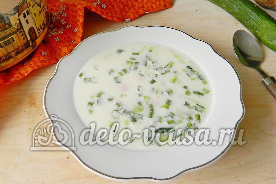 Рецепт окрошка на минералке