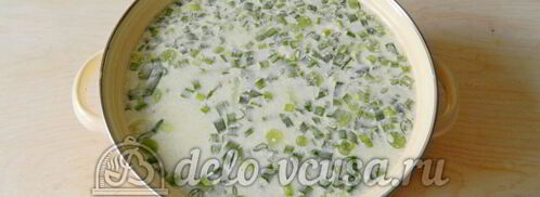 окрошка на минералке. Шаг 9