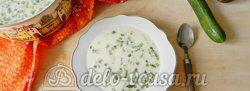 окрошка на минералке. Шаг 10