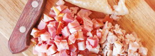 окрошка на сметане. Шаг 2