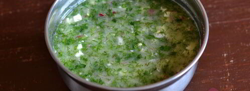 окрошка на воде. Шаг 7