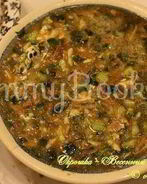 Окрошка с мясом