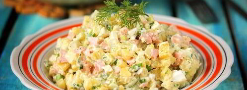 салат окрошка. Шаг 7