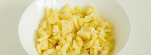 вегетарианская окрошка на сыворотке. Шаг 4