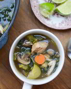 Куриный суп с овощами