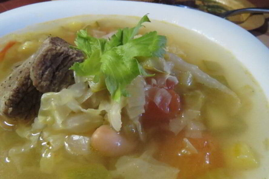 Рецепт легкий овощной суп