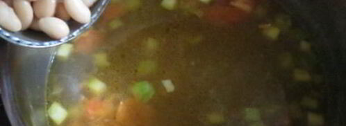 легкий овощной суп. Шаг 13