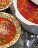 Минестроне с беконом