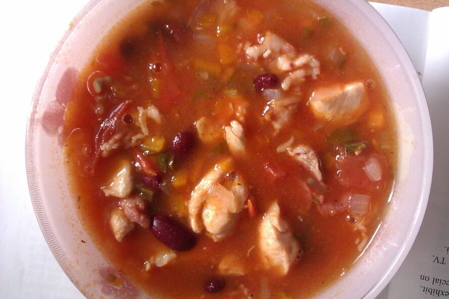 Рецепт минестроне с куриной грудкой