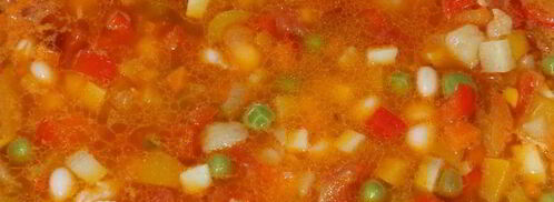 овощной суп минестроне. Шаг 10