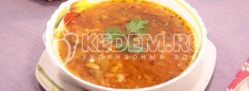 овощной суп с баклажанами. Шаг 8