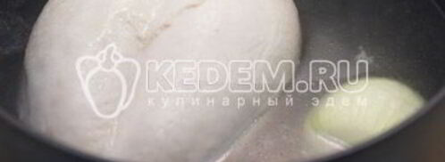 овощной суп с курицей. Шаг 2