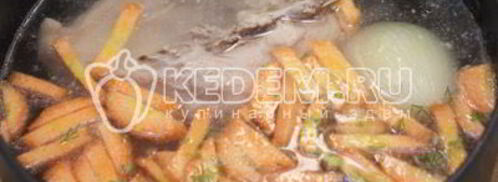 овощной суп с курицей. Шаг 4