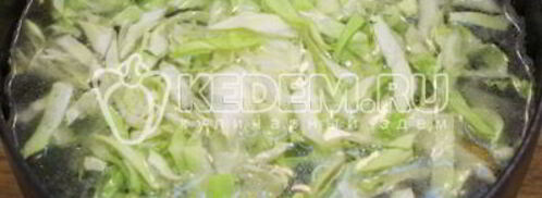 овощной суп с курицей. Шаг 5