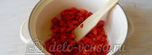 овощной суп с рисом. Шаг 4