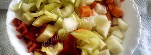 овощной суп с цветной капустой. Шаг 4