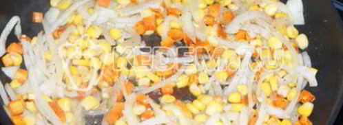 суп с фрикадельками и овощами. Шаг 3