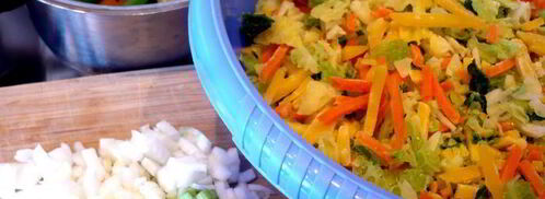 суп с овощами и фрикадельками. Шаг 3