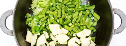 постный суп с нутом и овощами. Шаг 5