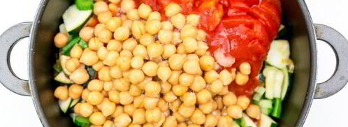 постный суп с нутом и овощами. Шаг 6