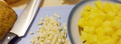 пряный картофельный суп. Шаг 3