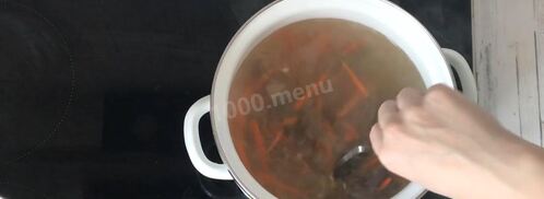 рассольник с говядиной. Шаг 6