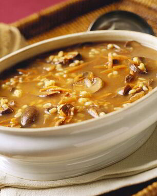 Рассольник с грибами