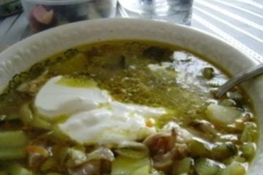 Рецепт рассольник с курицей