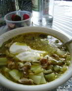 Рассольник с курицей