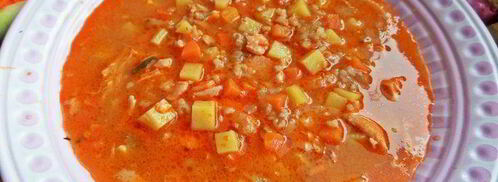 рыбный рассольник. Шаг 16