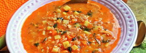 рыбный рассольник. Шаг 17