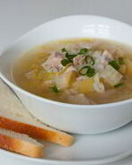 Рисовый суп из индейки