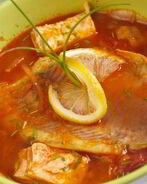 Рыбный суп из макрели по-африкански