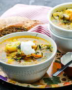 Постные щи из молодой капусты