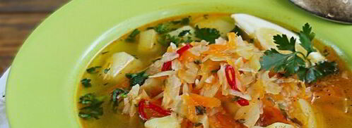 постные щи из свежей капусты. Шаг 8