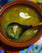 Щи из кислой квашеной капусты с грибами