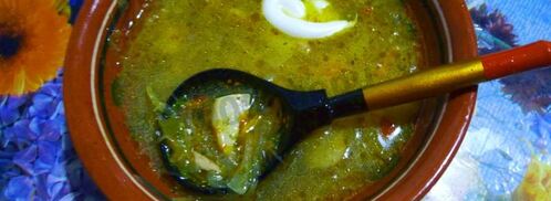 щи из кислой квашеной капусты с грибами. Шаг 10