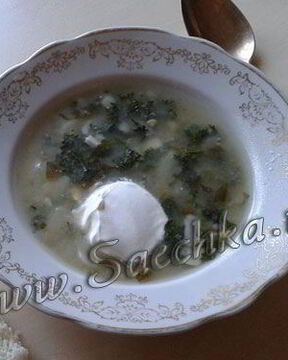 Щи из крапивы