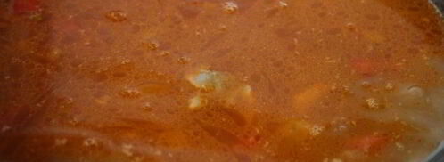 щи из квашенной капусты с болгарским перцем. Шаг 7