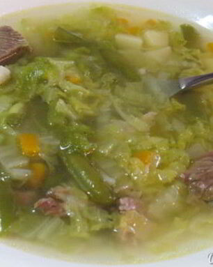 Щи из пекинской капусты