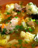 Щи из цветной капусты