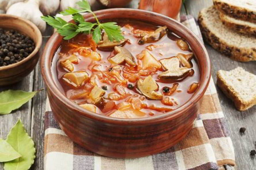 Рецепт щи с грибами по-монастырски